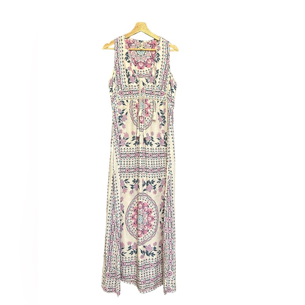 SPELL & THE GYPSY COLLECTIVE Pandora Split Dress Boho Maxi Primrose Print - Picture 6 of 16
